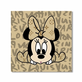 Baby Mouse by daveschloffiart framed mural artwork