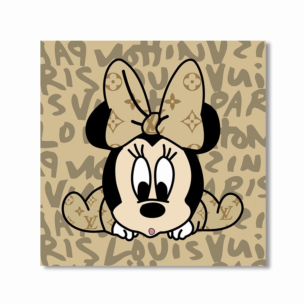 Baby Mouse by daveschloffiart framed mural artwork