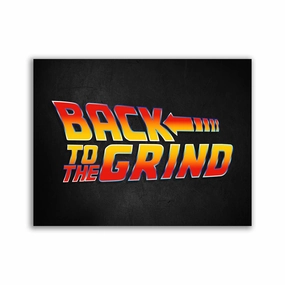 Back To The Grind by David Drake framed mural artwork