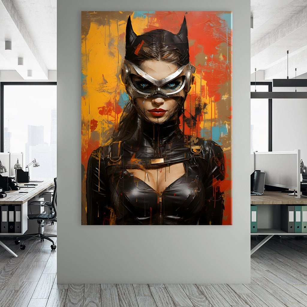 Bad Catwoman by Rosa Piazza 