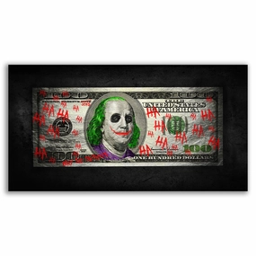 Bad Money by David Drake framed mural artwork
