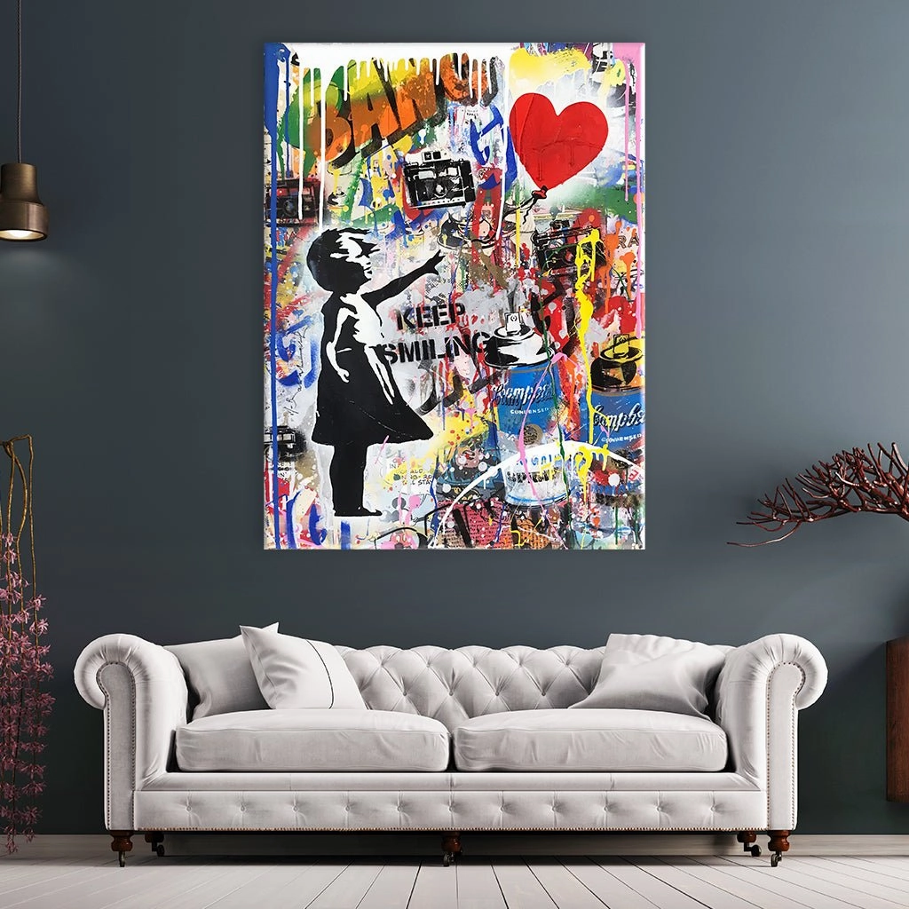 Balloon Art Girl by Banksy 