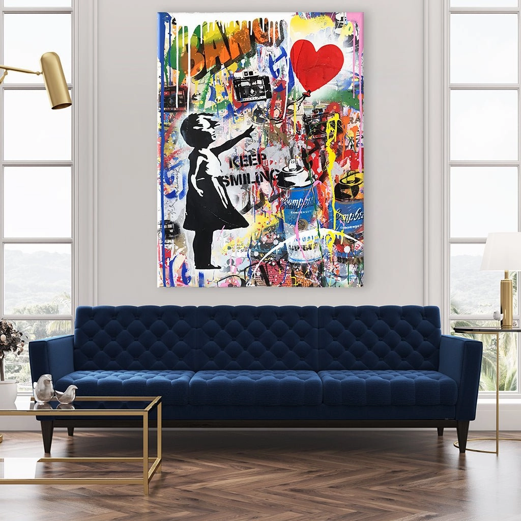 Balloon Art Girl by Banksy 