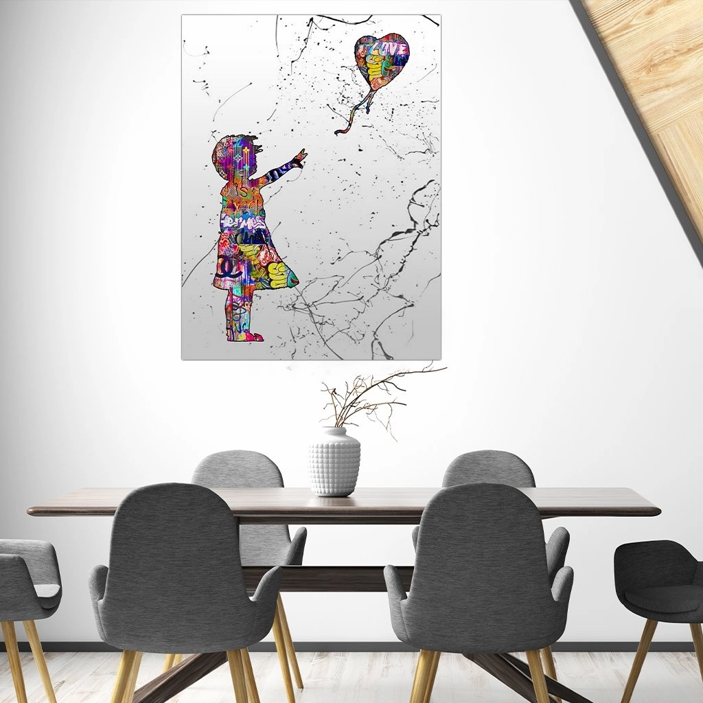 Balloon Girl by Banksy 