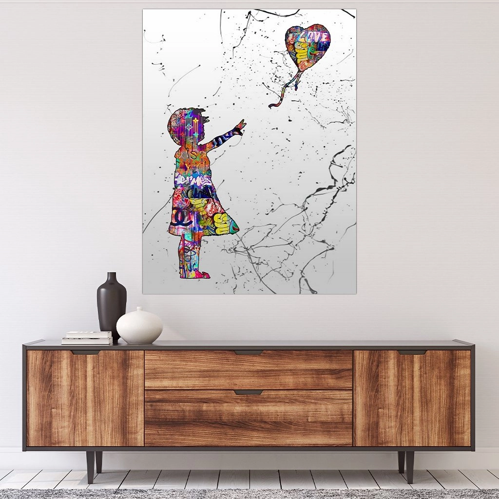 Balloon Girl by Banksy 