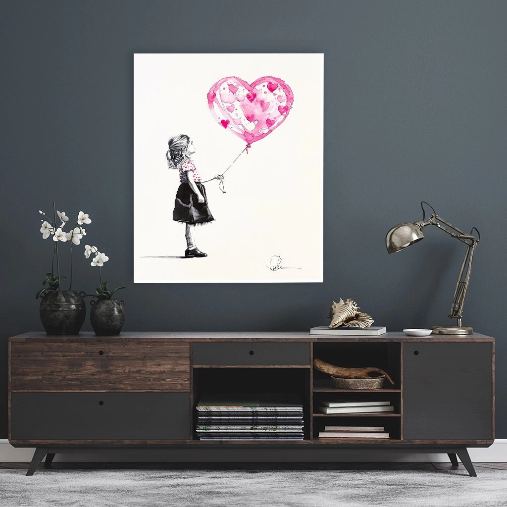 Balloon Girl No.1 by Daniel Decker