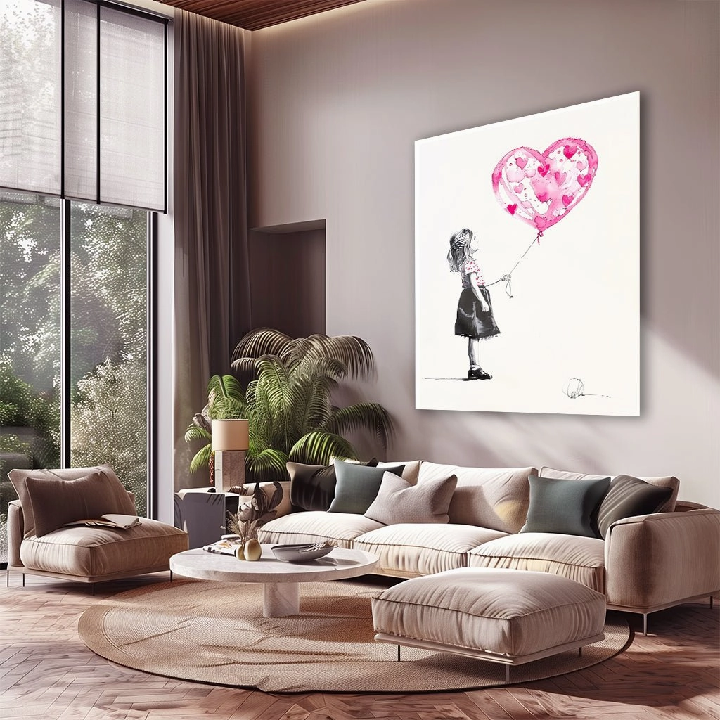 Balloon Girl No.1 by Daniel Decker