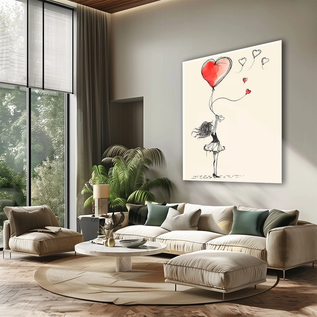 Balloon Girl No.2 by Daniel Decker