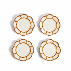 Bamboo Touch Melamine Salad/Dessert Plates mini desktop sculpture