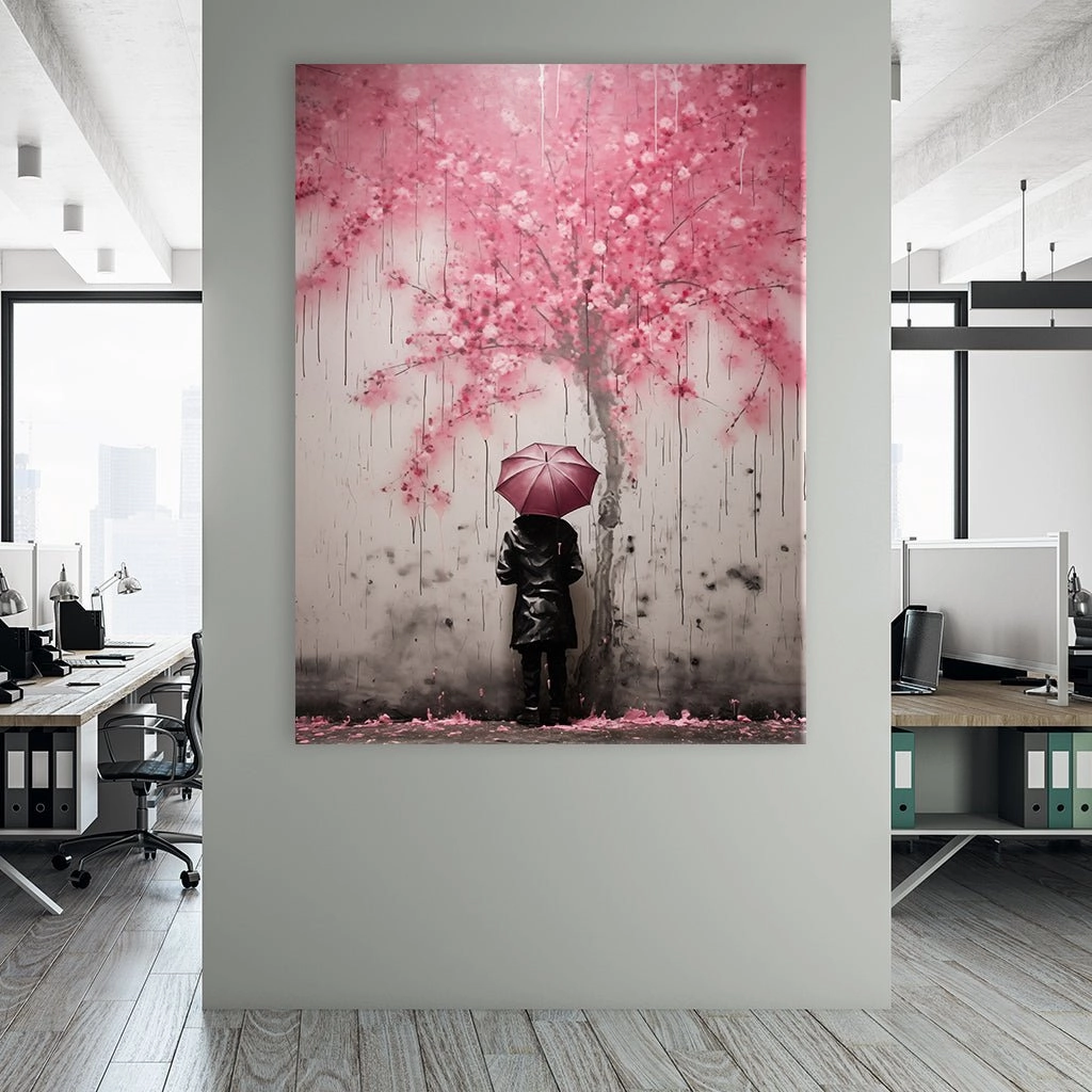 Banksy Blossom by Daniel Decker