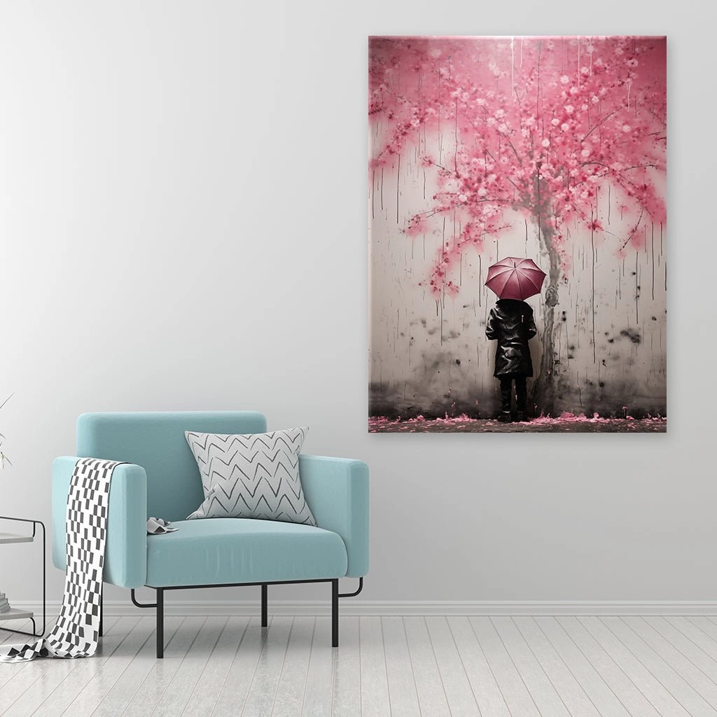 Banksy Blossom by Daniel Decker
