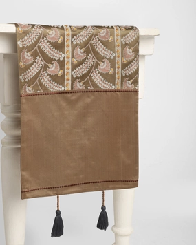 Banou Tanchoi Silk Table Runner ceramic table ornament