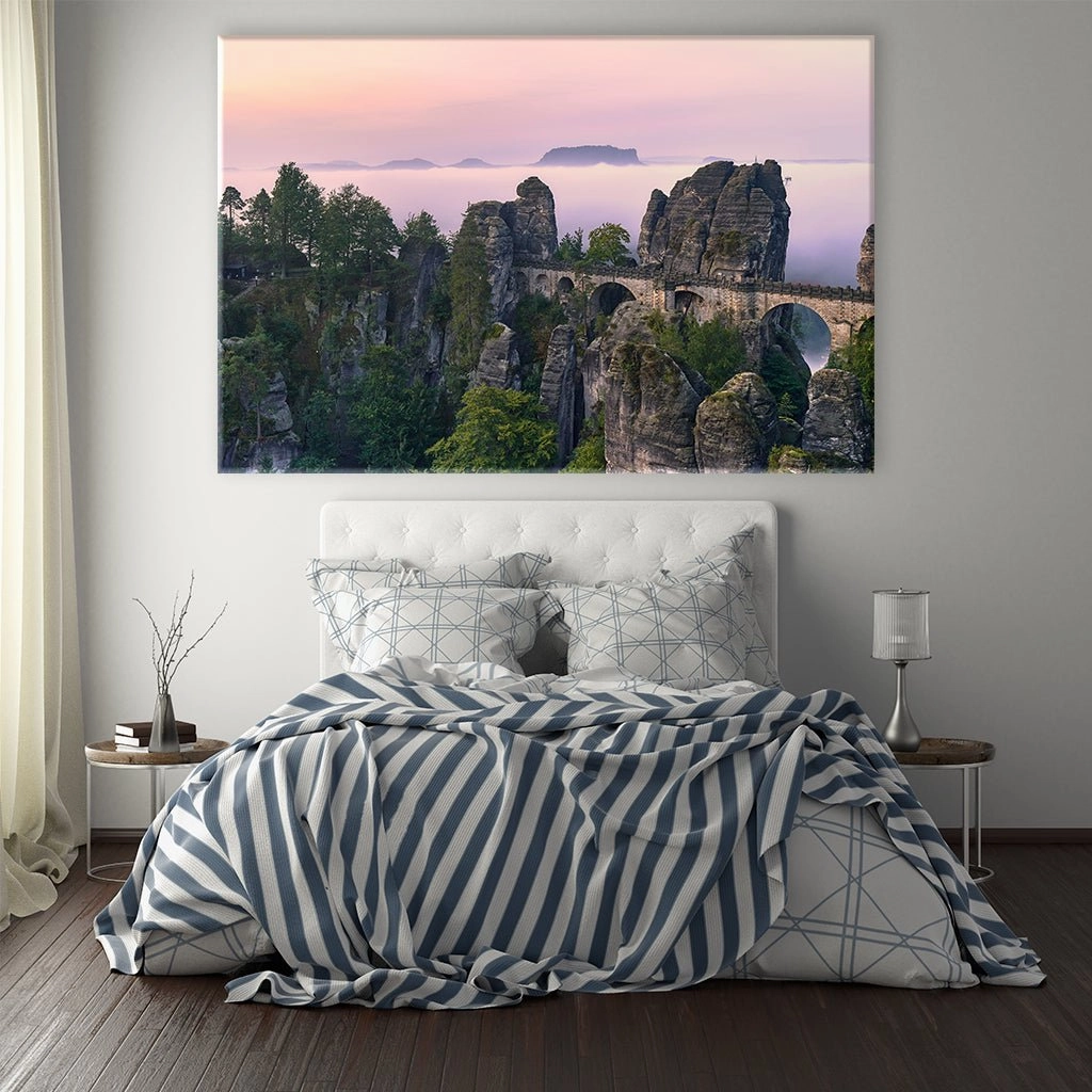 Bastei Bridge in Saxony by Nenad Jovic 