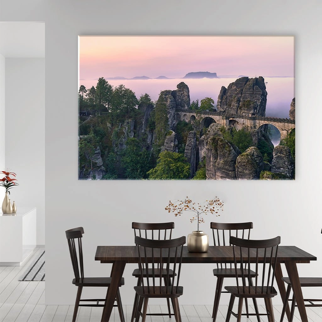 Bastei Bridge in Saxony by Nenad Jovic 