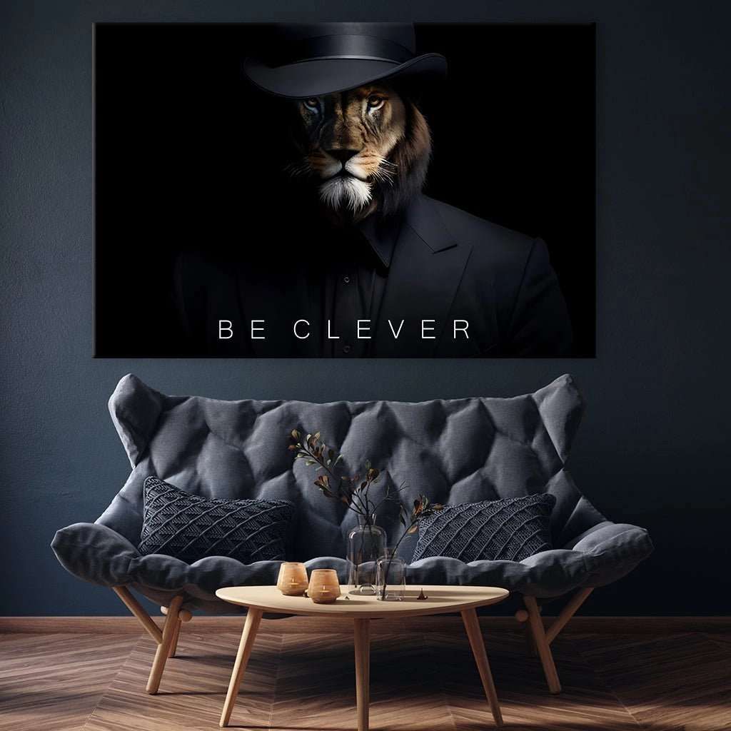 Be clever lion no3 by Adrian Vieriu 
