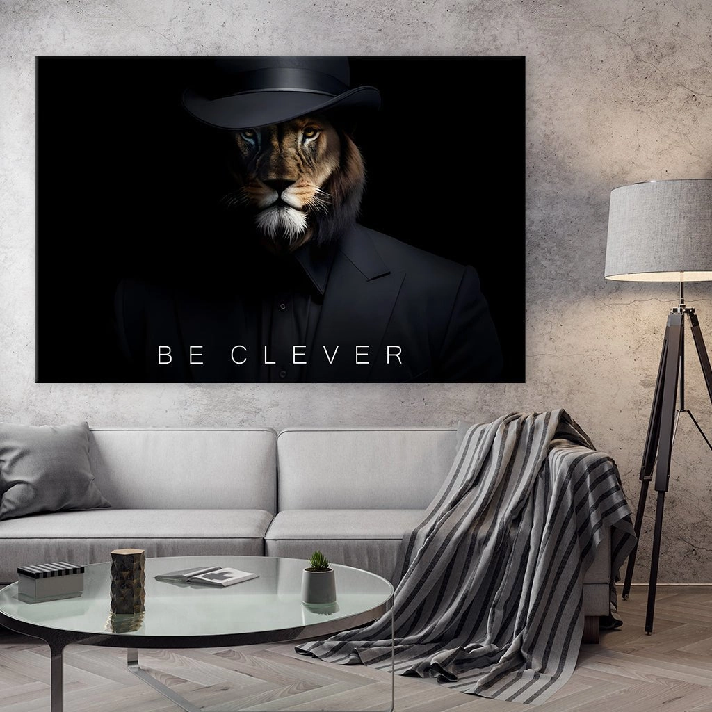 Be clever lion no3 by Adrian Vieriu 