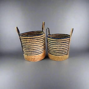 Beach House Baskets S/2 decorative home ornament