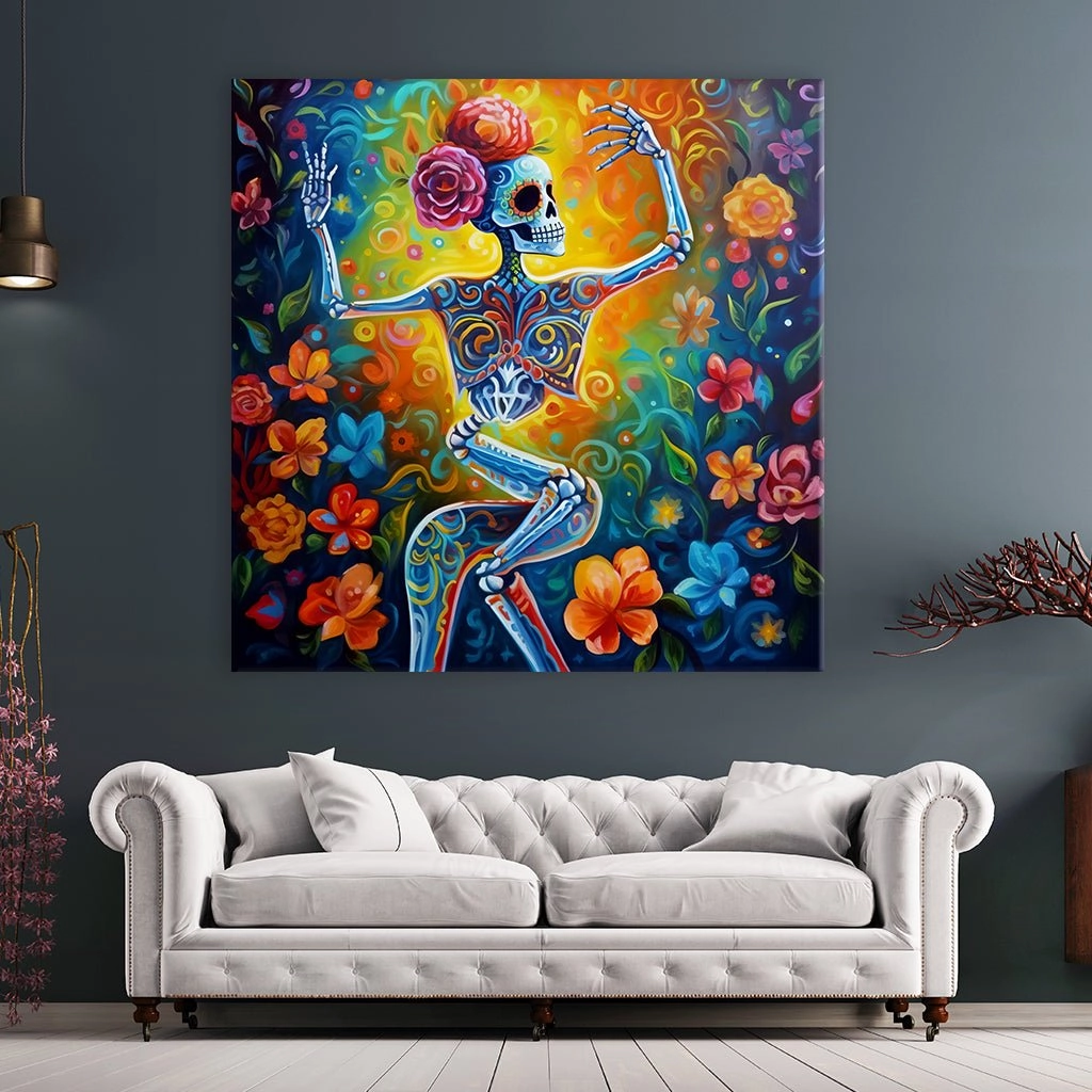 Beautiful Skeleton Lady by Natale Palazzo 