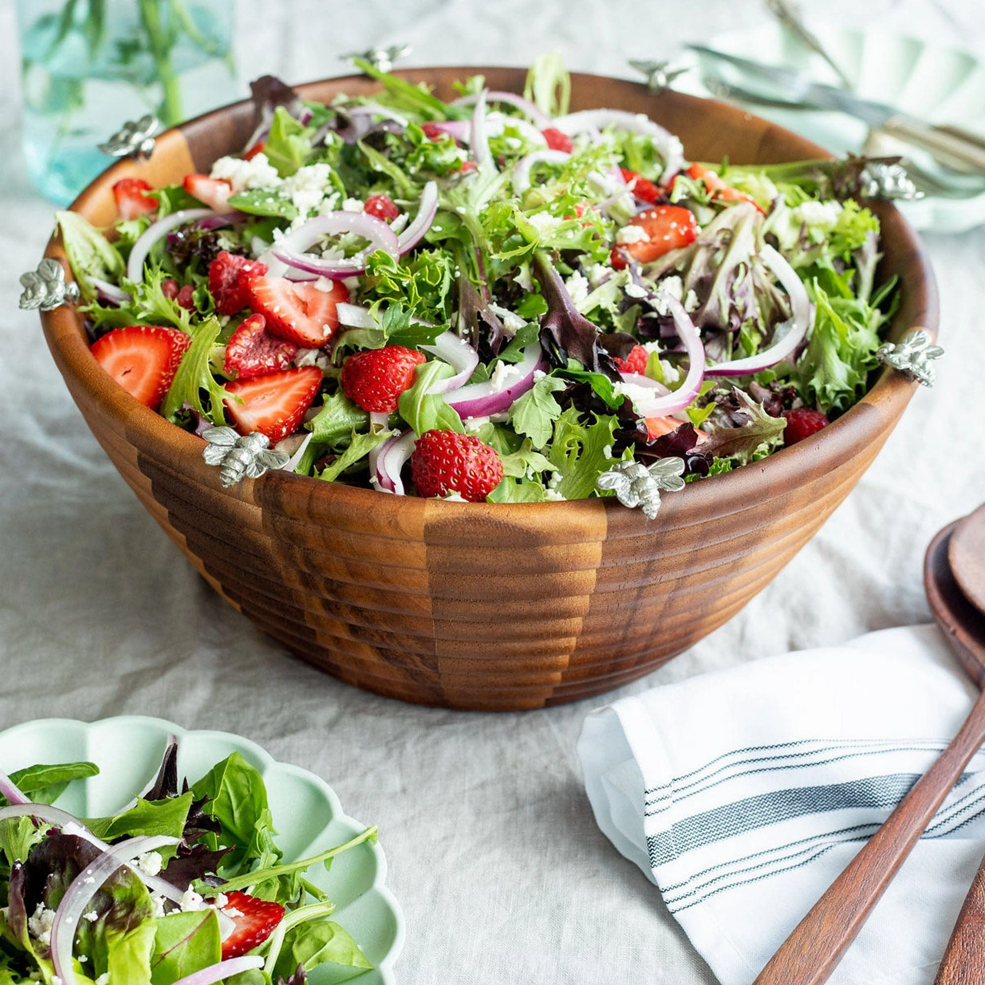 Bee Hive Salad Serving Bowl