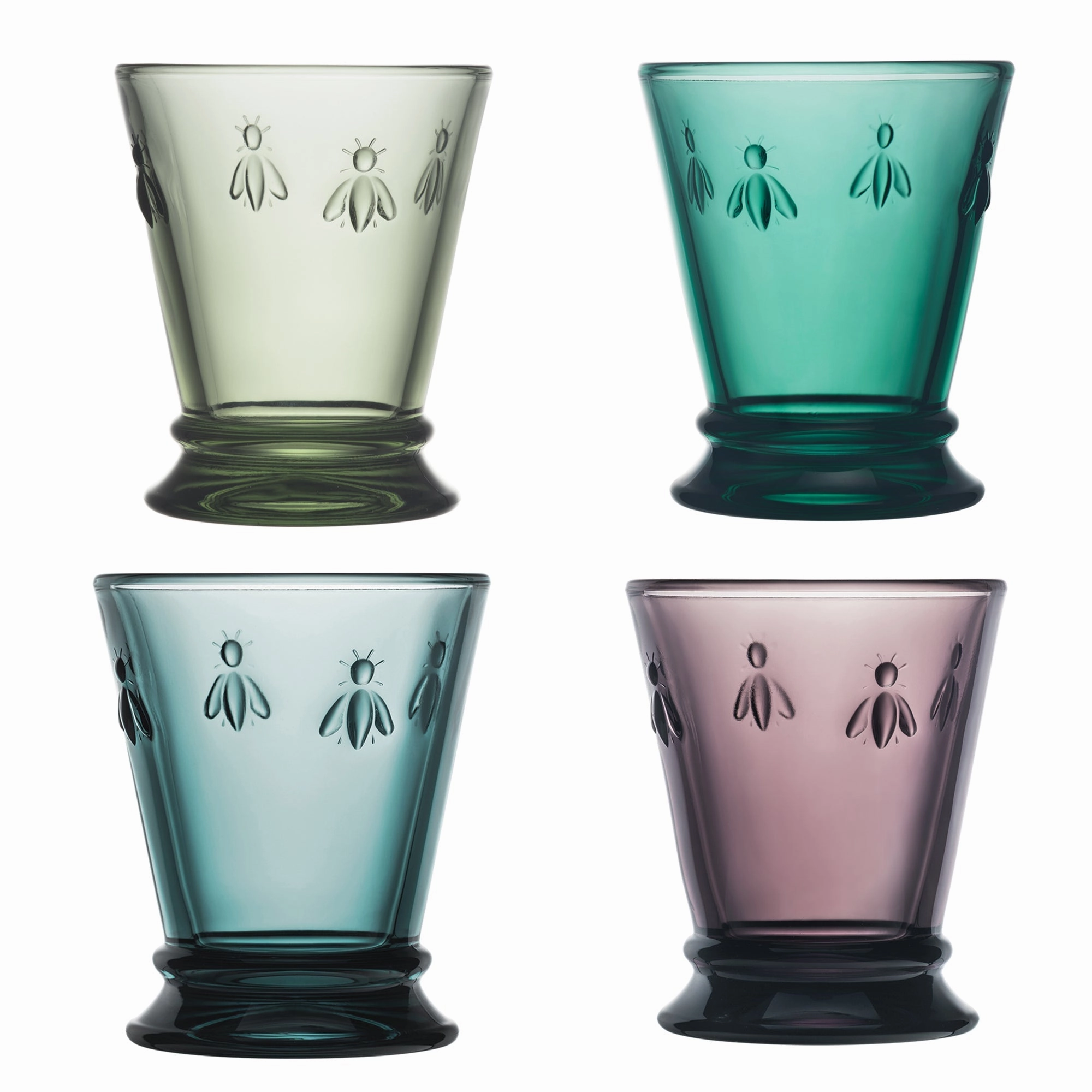 Bee Tumbler Assorted, Set of 4 cute desktop display