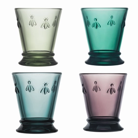 Bee Tumbler Assorted, Set of 4 mini desktop sculpture