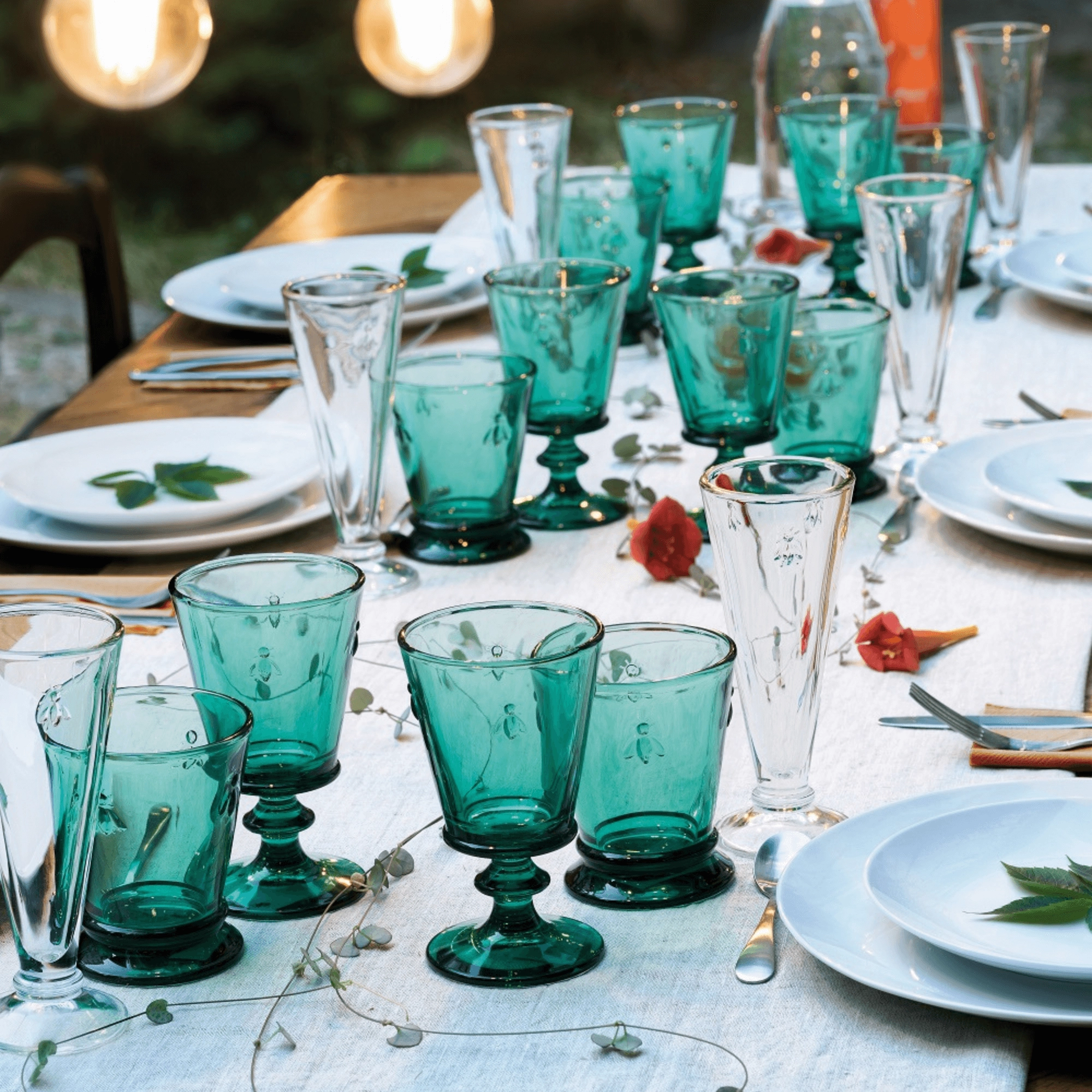 Bee Tumbler Emerald, Set of 6