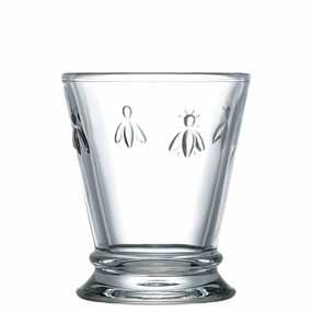 Bee Tumbler Set Clear, Set of 6 mini desktop sculpture