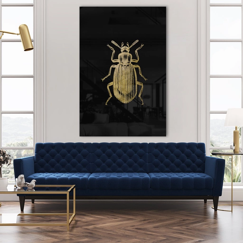 Beetle Gold on Acrylic