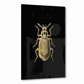 Beetle Gold on Acrylic framed mural artwork