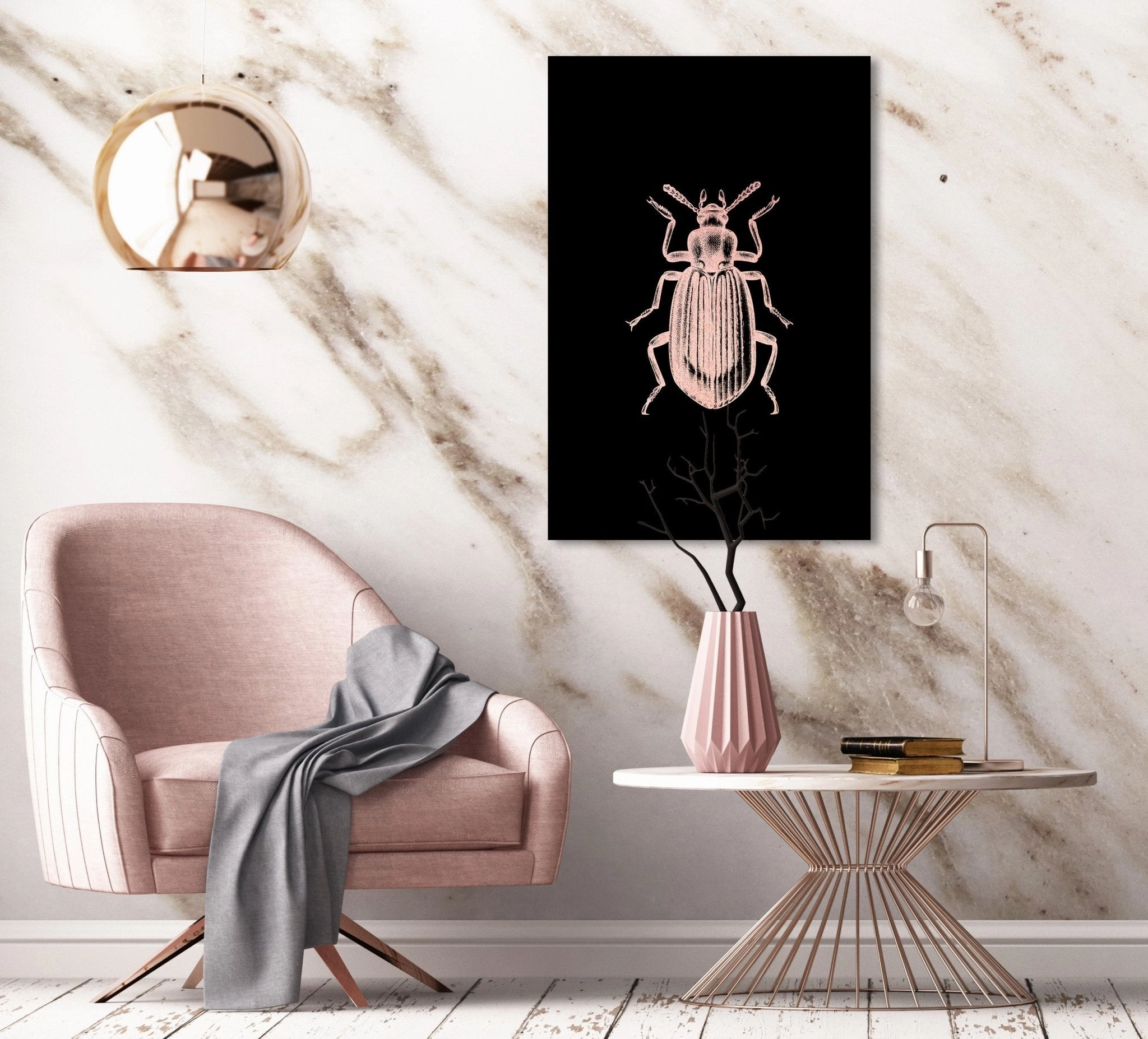 Beetle Ros on Acrylic