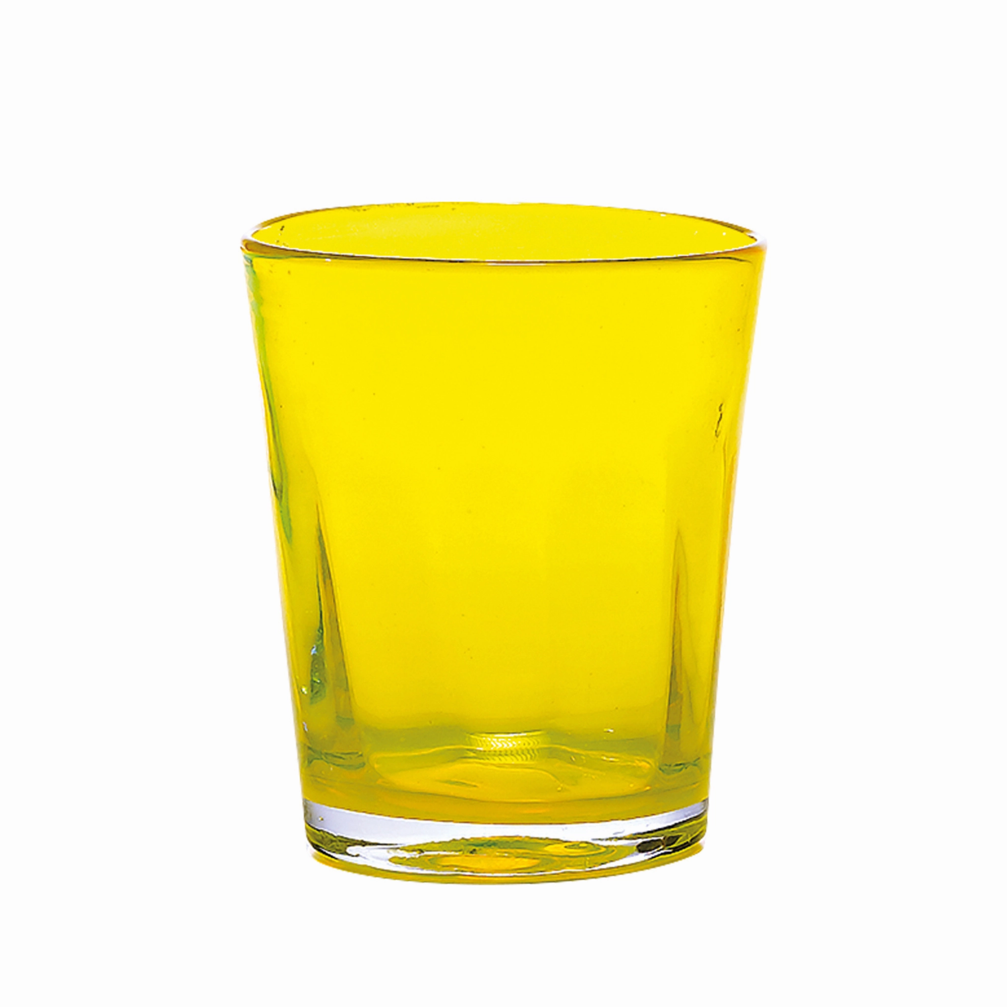 Bei Italian Colored Glass Tumblers, Set of 6
