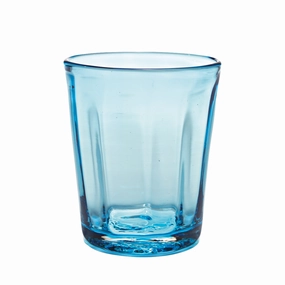 Bei Italian Colored Glass Tumblers, Set of 6 mini desktop sculpture