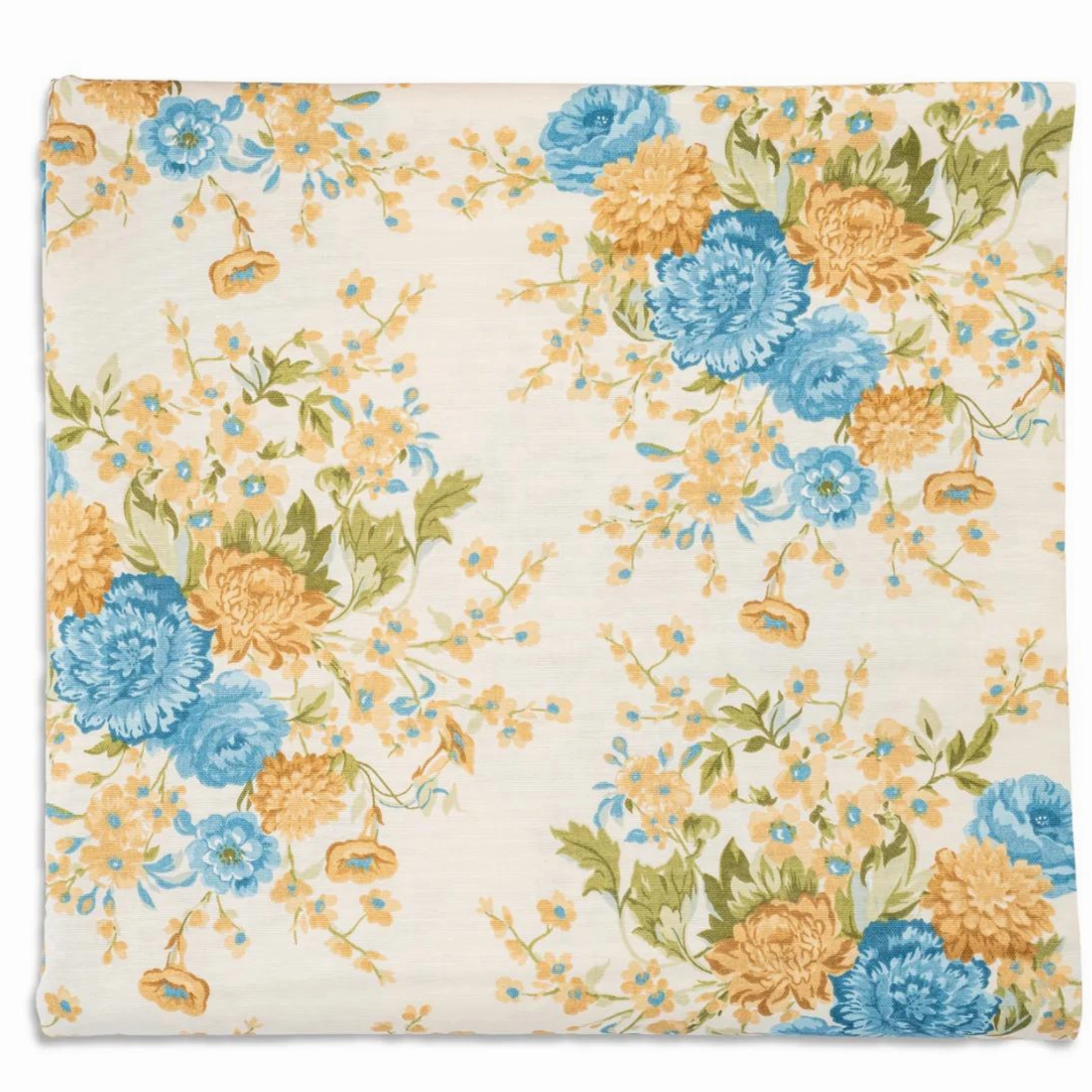 Beige Dahlia Design Tablecloth mini desktop sculpture