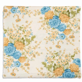 Beige Dahlia Design Tablecloth cute desktop display