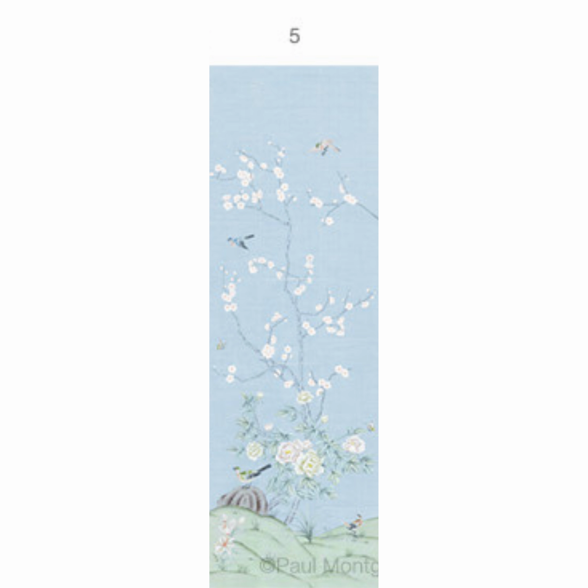 Belva Chinoiserie Mural Wallpaper Panels