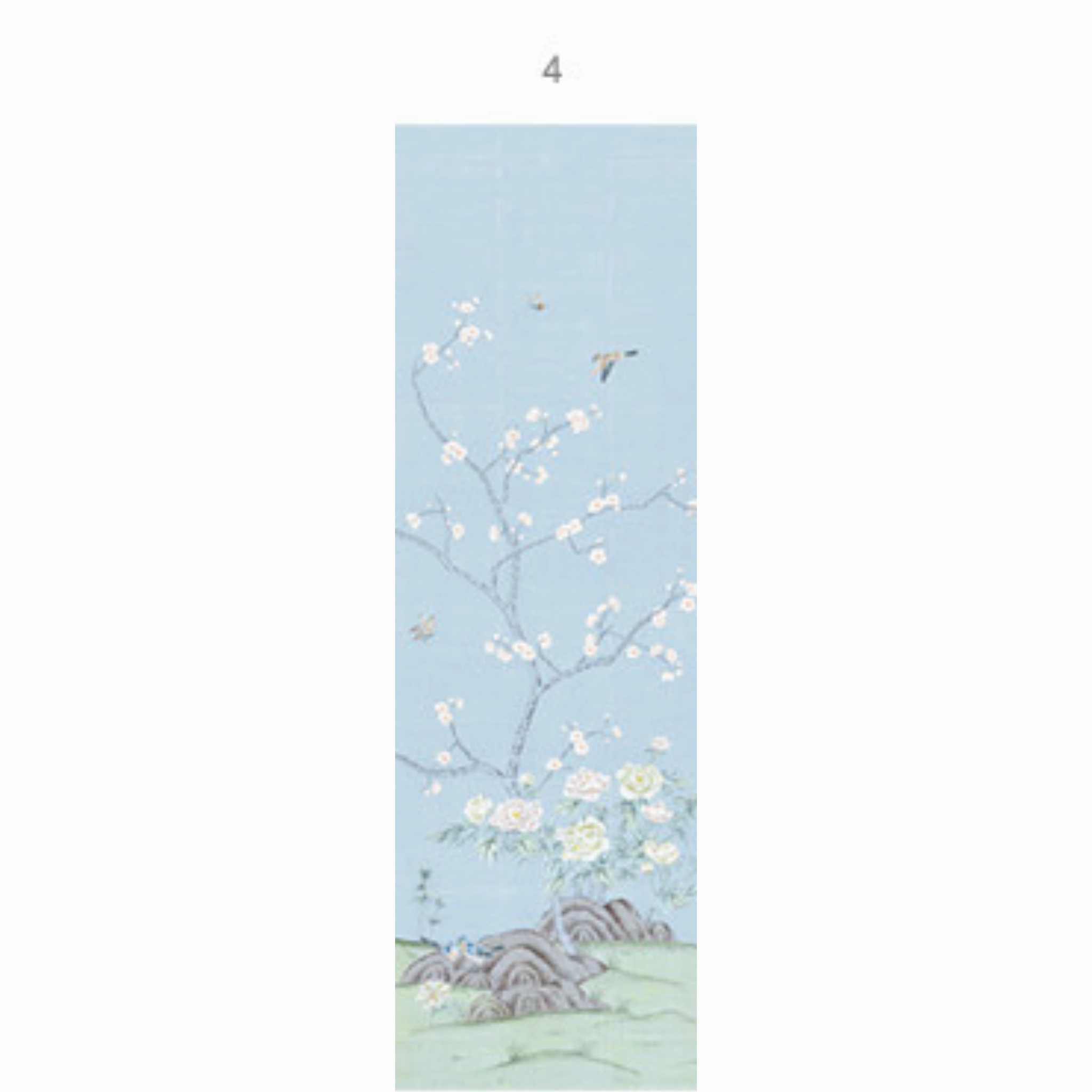 Belva Chinoiserie Mural Wallpaper Panels