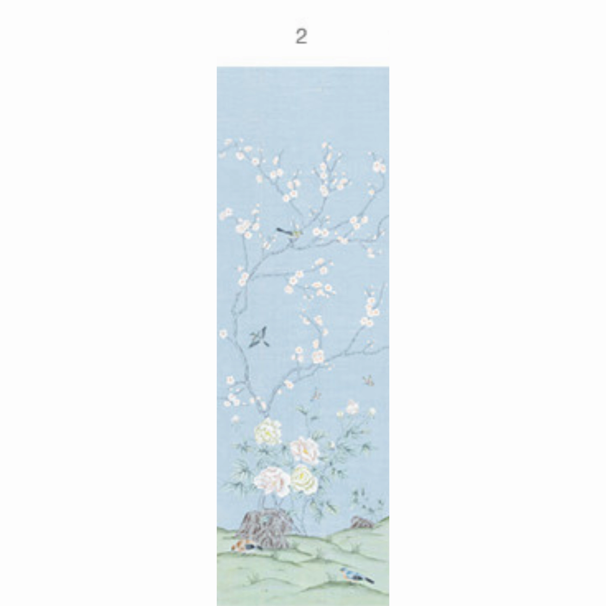 Belva Chinoiserie Mural Wallpaper Panels