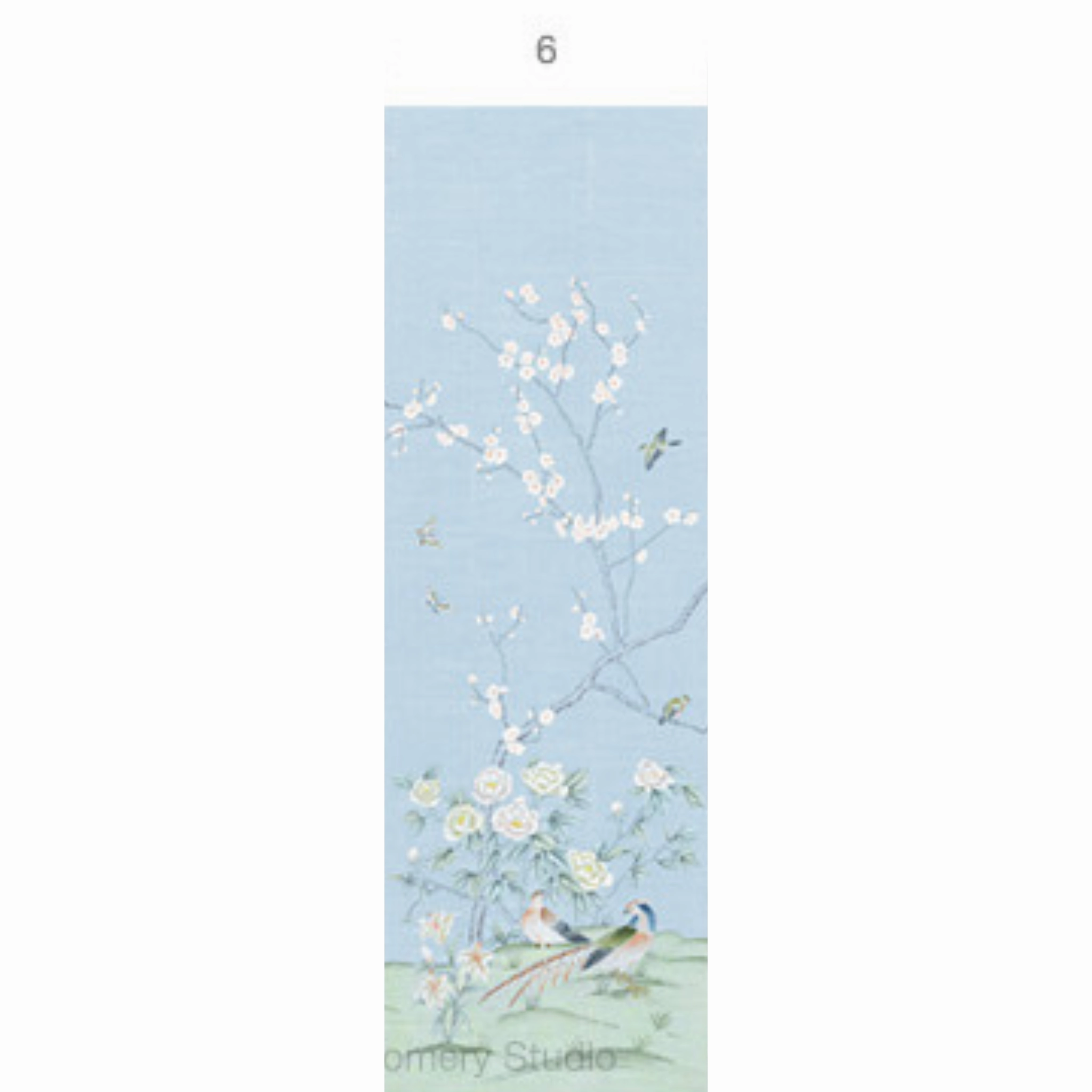Belva Chinoiserie Mural Wallpaper Panels