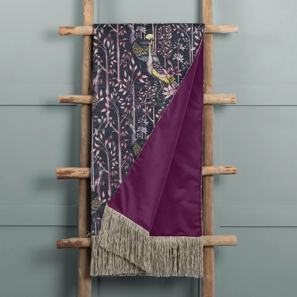 Bennu Printed Throw Tourmaline