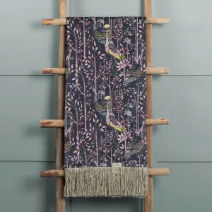 Bennu Printed Throw Tourmaline modern fashion rug  