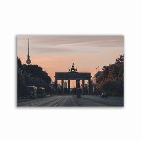 Berlin - Brandenburg Gate framed mural artwork
