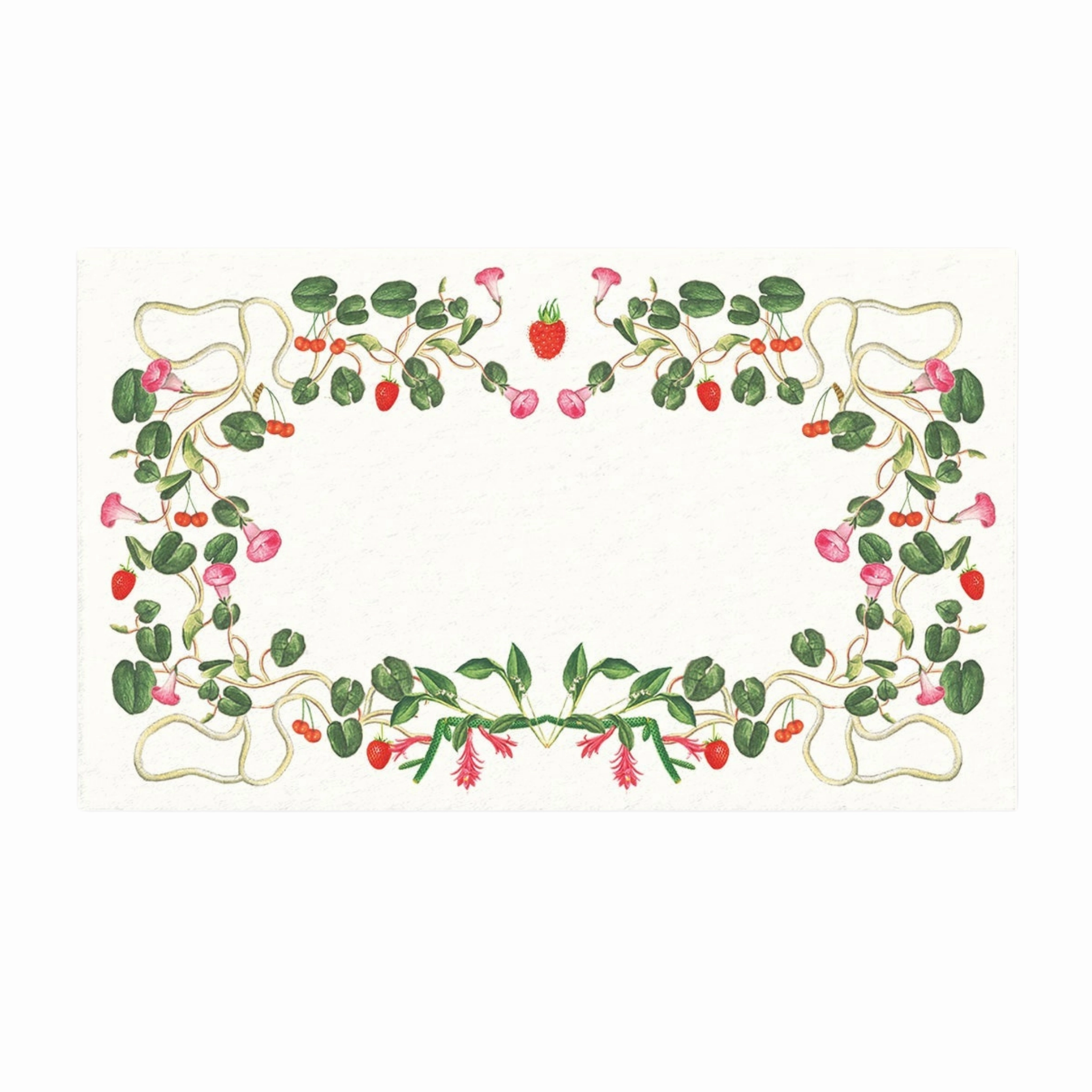 Berry Pom Pom Place Cards mini desktop sculpture