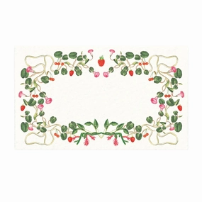 Berry Pom Pom Place Cards mini desktop sculpture
