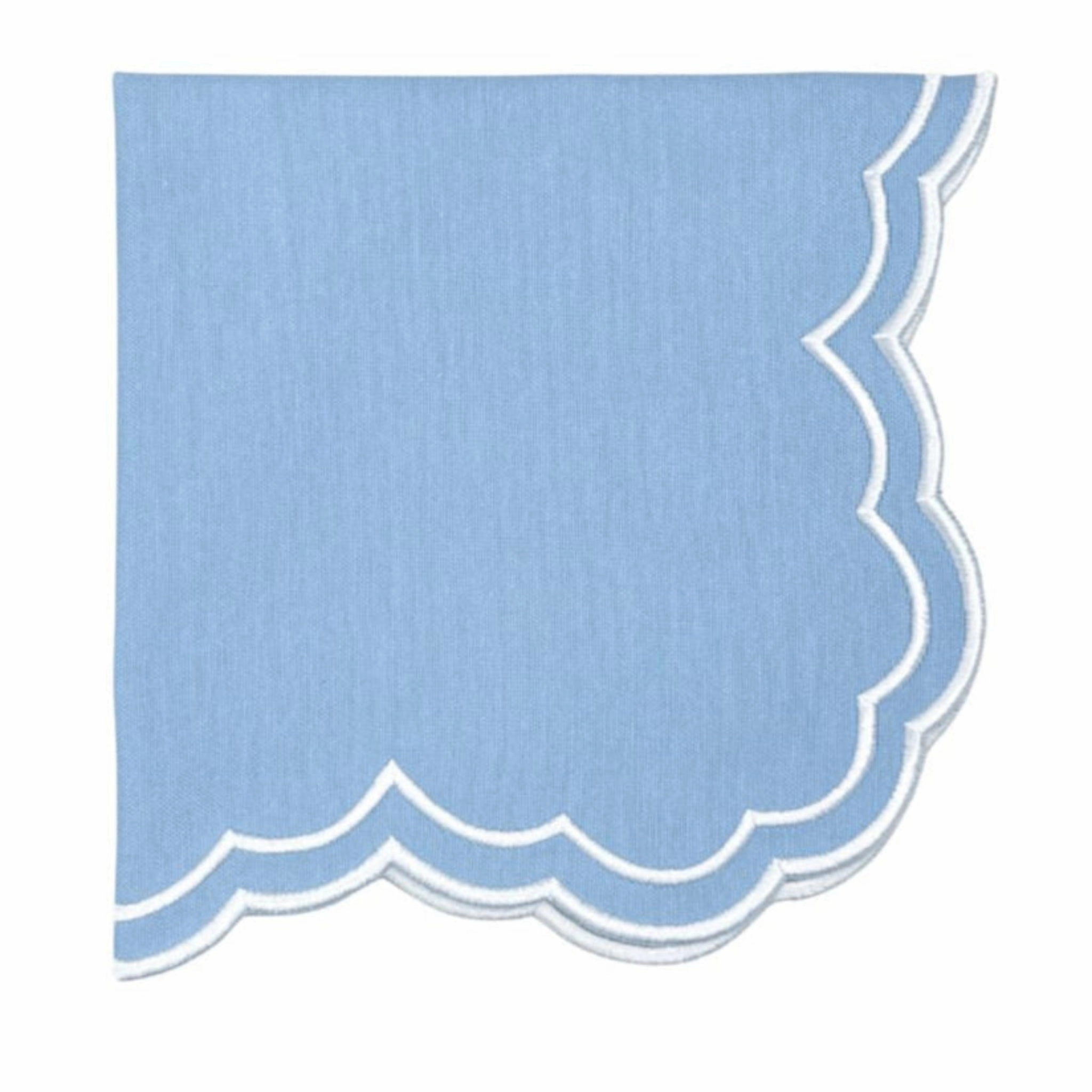 Bettina Napkin - Blue, Set of 4 cute desktop display
