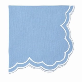 Bettina Napkin - Blue, Set of 4 cute desktop display