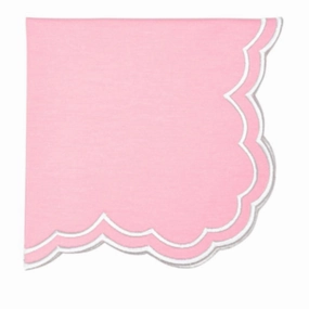 Bettina Napkin - Pink, Set of 4 mini desktop sculpture