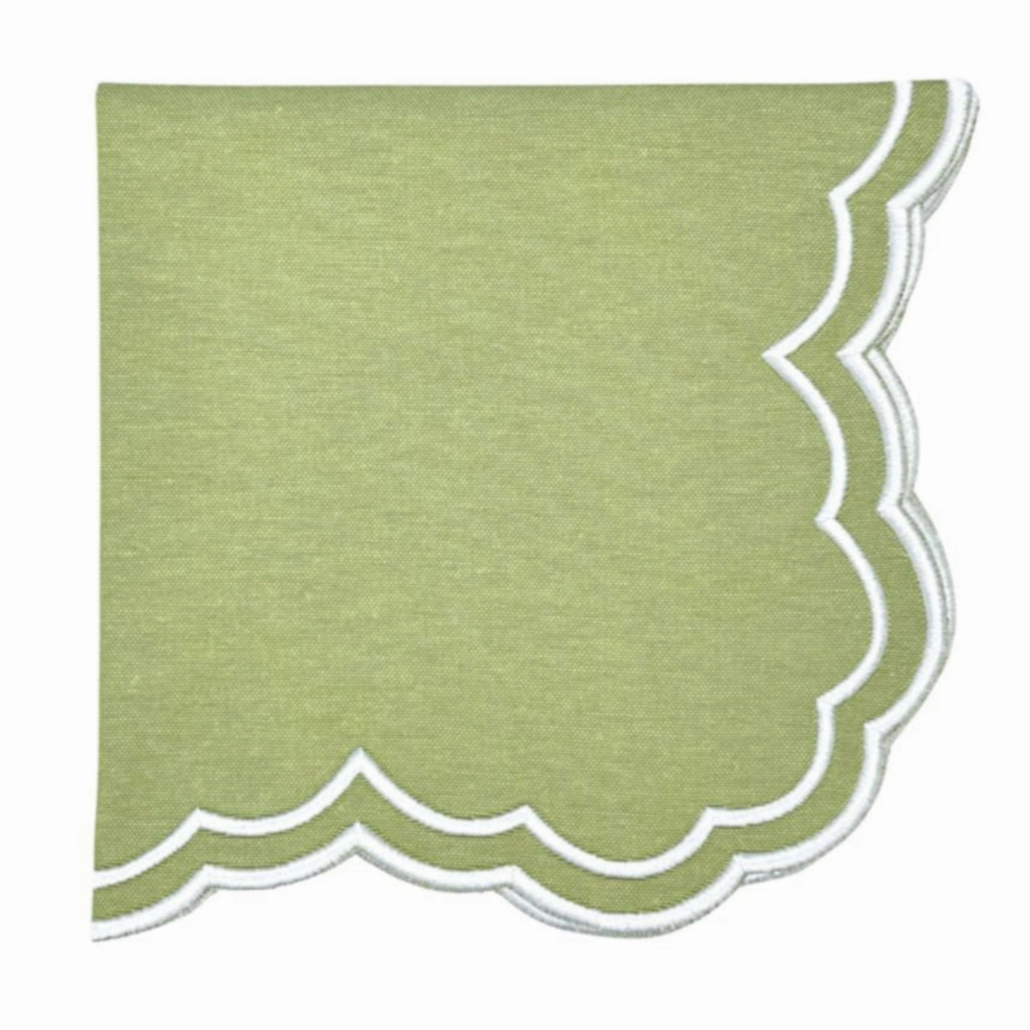 Bettina Napkin - Sage, Set of 4 cute desktop display