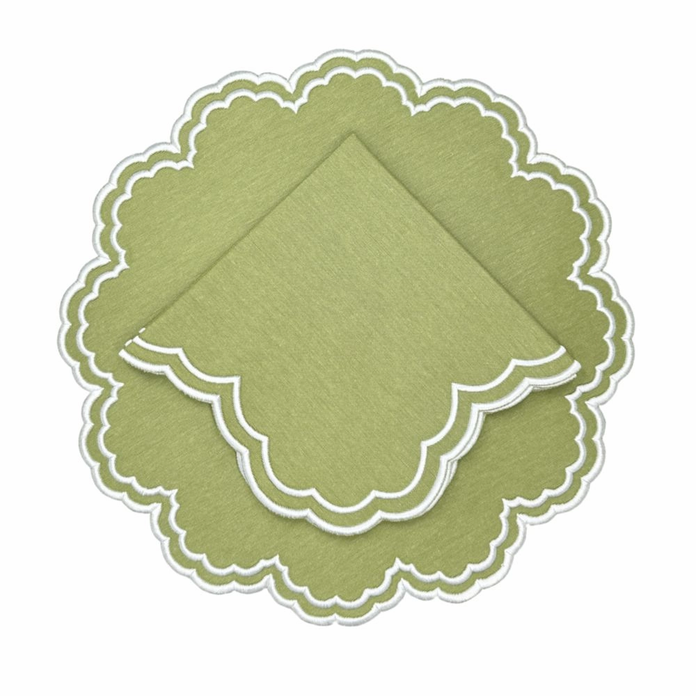 Bettina Napkin - Sage, Set of 4