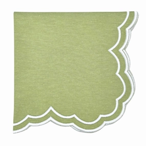 Bettina Napkin - Sage, Set of 4 cute desktop display