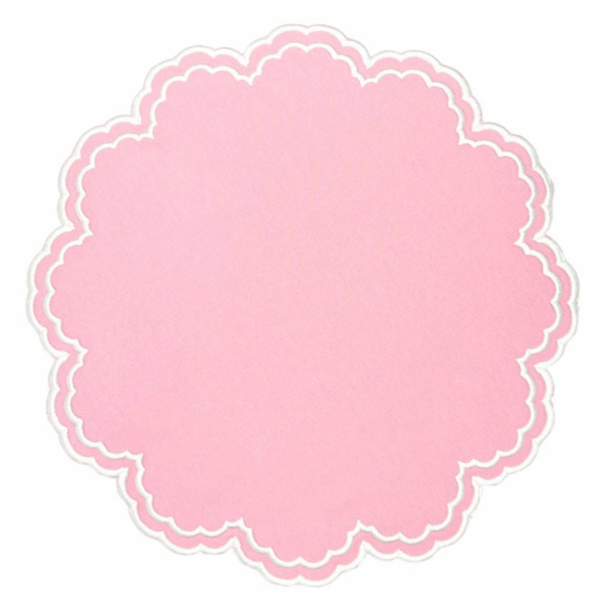 Bettina Placemat - Pink, Set of 4 mini desktop sculpture